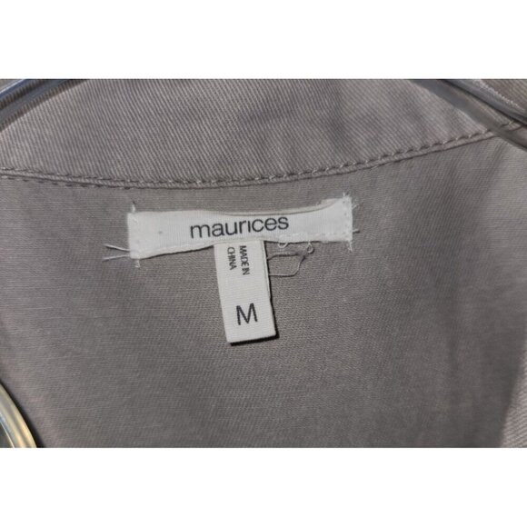 Set Of 2 Utility Safari Style Sleeveless Vests with Button Front Closure Size M - Picture 8 of 12